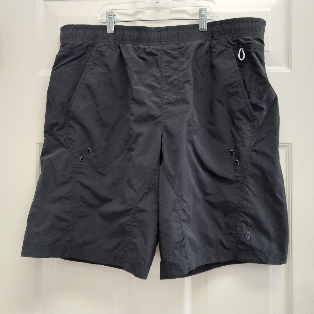 Sugoi Remote Men’s MTB Cycling Shorts XL Black Lined Padded S100 Chamois Baggy